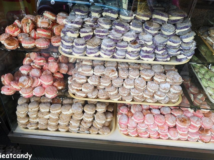 埔里美食_惠豐麵包店│埔里傳統點心店，IG熱門打卡店，彩色台式馬卡龍牆超吸睛。 - 愛伊特candy的分享樂園