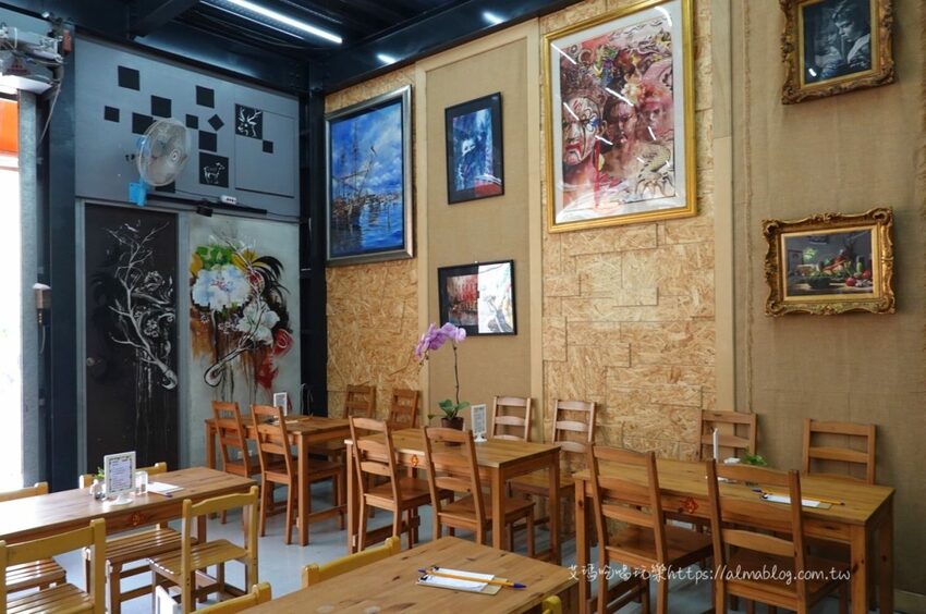 〖鹿行艸地〗頭家把老油條&鹹蛋黃放到冰裡?店家親畫3D彩繪牆.冰底手工製作/附停車場 - 艾瑪▪ 享受吃喝玩樂札記