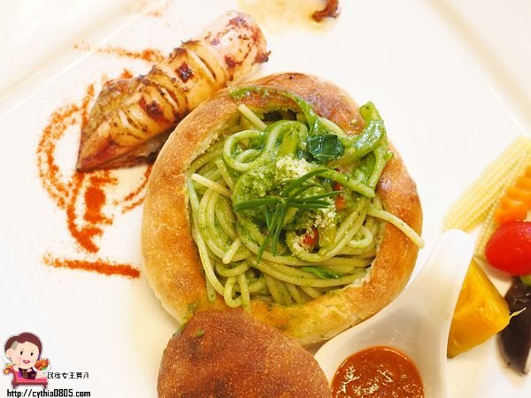 桃園大園青埔美食-聖朵莉-高鐵附近的平價優質餐廳,手工麵包雞讓人驚喜連連 (邀約) @民宿女王芽月-美食.旅遊.全台趴趴走