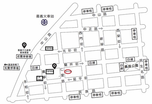 停車場位置圖 停車場位置圖