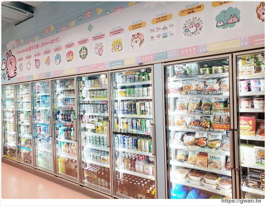 全台最Q的7-11在這裡，超萌粉紅兔兔和P助陪你一起野餐～