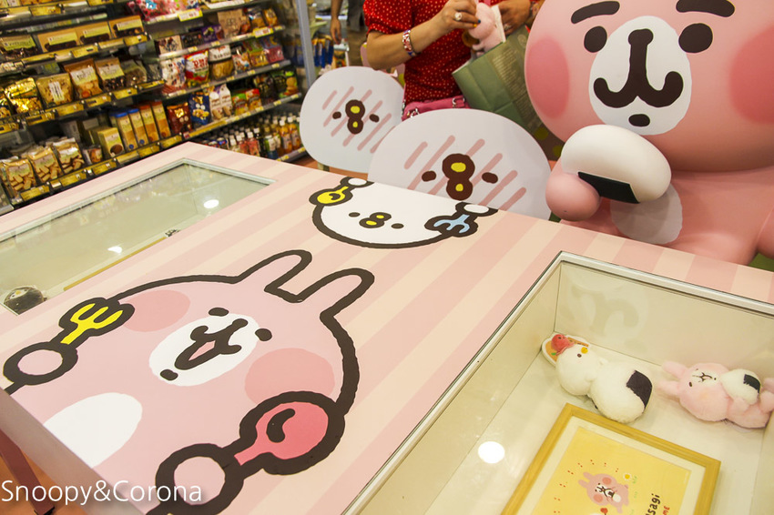 【台北景點】7-11卡娜赫拉聯名店～兔兔與P助陪伴用餐，可愛療癒又好拍的特色小七