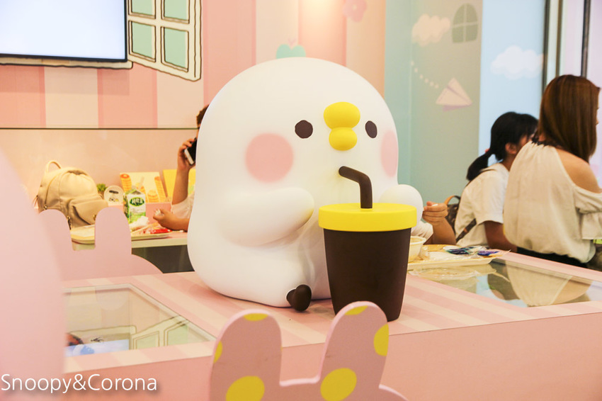 【台北景點】7-11卡娜赫拉聯名店～兔兔與P助陪伴用餐，可愛療癒又好拍的特色小七