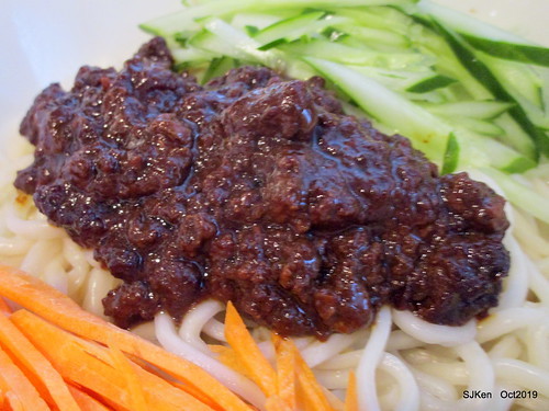 Chinese traditional Spicy noodles shop, Taipei, Taiwan, SJKen, Oct, 2019