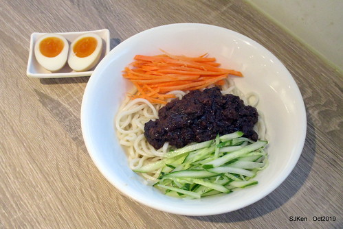 Chinese traditional Spicy noodles shop, Taipei, Taiwan, SJKen, Oct, 2019