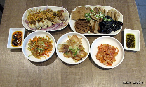 Chinese traditional Spicy noodles shop, Taipei, Taiwan, SJKen, Oct, 2019