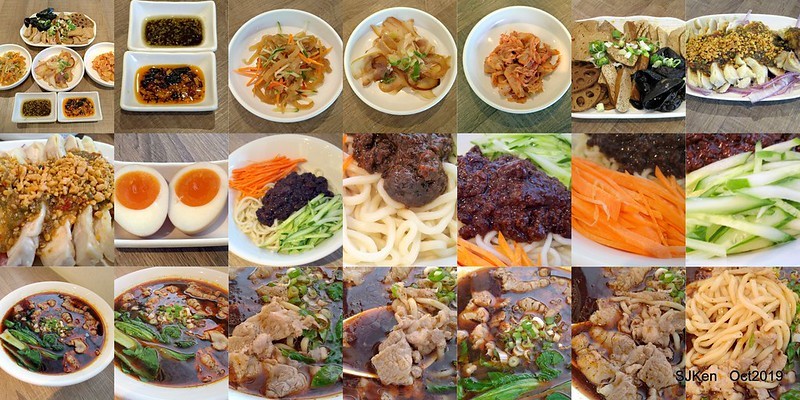 Chinese traditional Spicy noodles shop, Taipei, Taiwan, SJKen, Oct, 2019