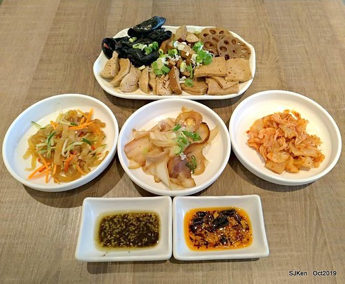 Chinese traditional Spicy noodles shop, Taipei, Taiwan, SJKen, Oct, 2019