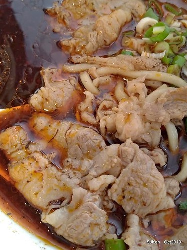 Chinese traditional Spicy noodles shop, Taipei, Taiwan, SJKen, Oct, 2019