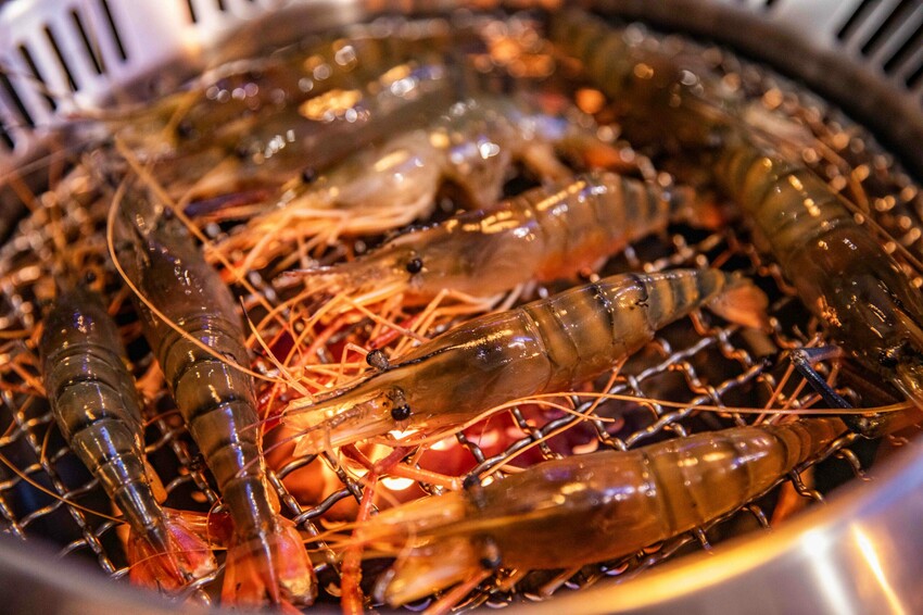 桃園蘆竹燒肉吃到飽！大漠紅頂級和牛海鮮饗宴，松葉蟹干貝、泰國蝦吃到飽。