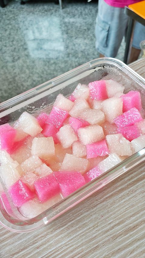 桃園大園美食-花杓豆坊-超漂亮的五彩豆花杯好亮眼，芒果雪糕更是必點招牌 @民宿女王芽月-美食.旅遊.全台趴趴走