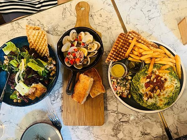 Toasteria 吐司利亞敦南店。美味地中海特色餐廳。超澎
