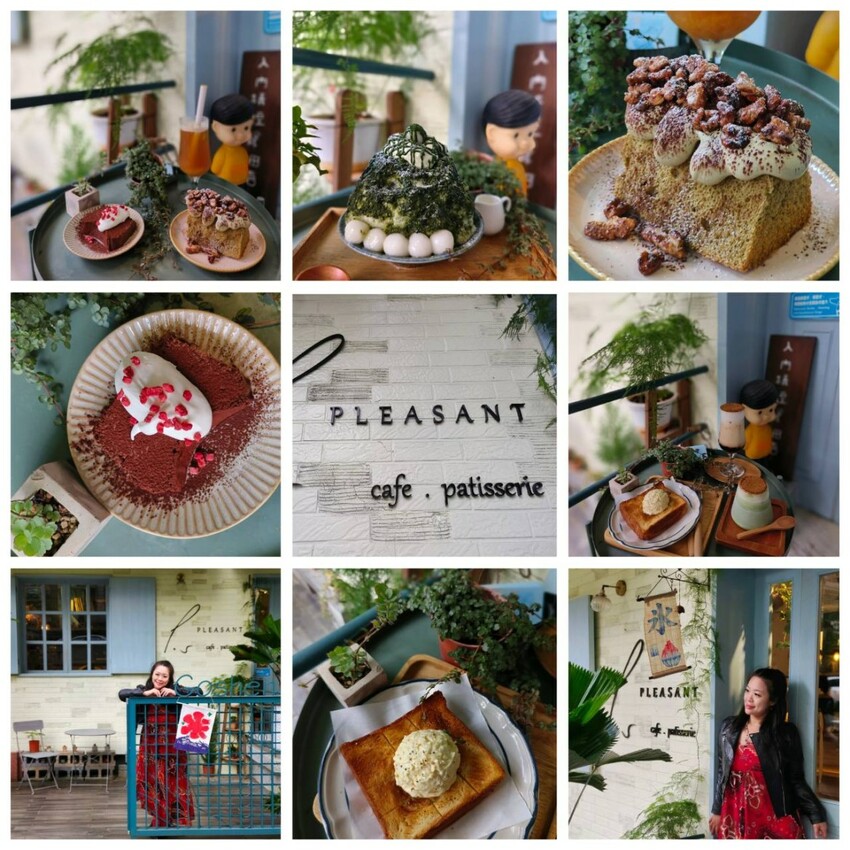 【台北.天母】愜意咖啡館。寵物友善咖啡廳。推丹麥吐司&生巧克力&戚風蛋糕&黑糖珍奶 - 南洋峇里女子SPA館