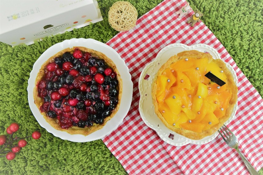 「南投清境農場野餐趣」藍天白雲綠地＋超可愛羊咩咩伴食超好吃的乳酪蛋糕！知名芒果＋莓果乳酪塔整個大滿足！