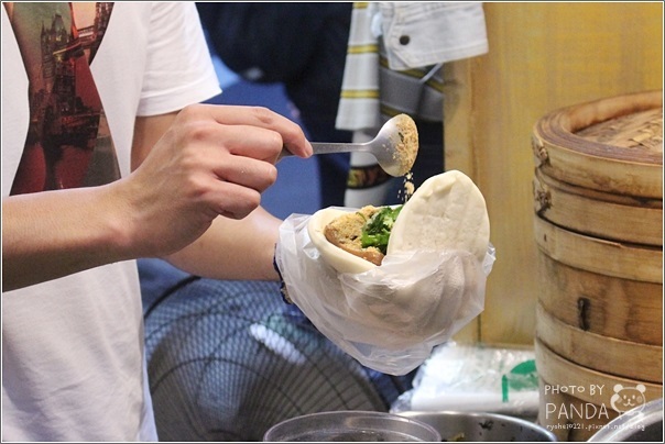 桃姐大腸麵線 手工刈包 (16)