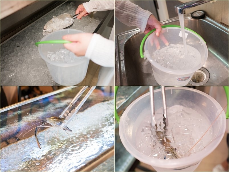 【新北中和】乾隆泰皇蝦,水道流水蝦現夾現烤吃到飽!