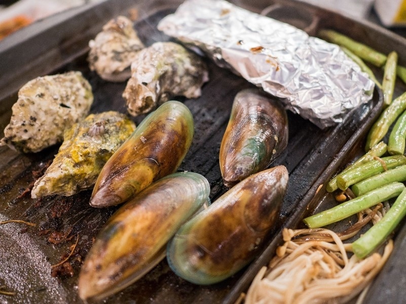 【新北中和】乾隆泰皇蝦,水道流水蝦現夾現烤吃到飽!