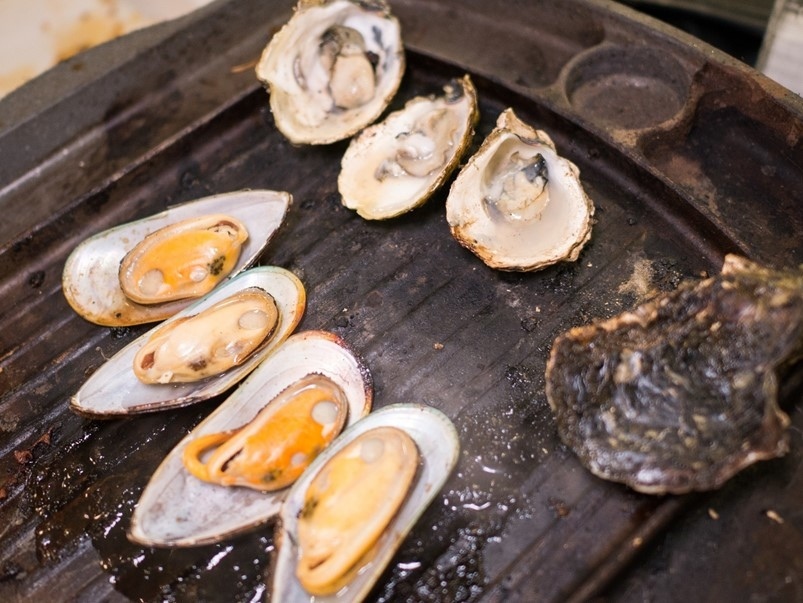 【新北中和】乾隆泰皇蝦,水道流水蝦現夾現烤吃到飽!