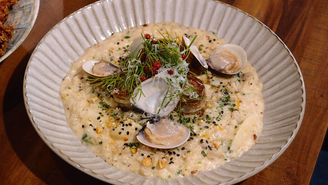 台北 福旺珈琲 菜單 menu Food Wong Cafe' 蝦油燴炒海鮮 脆煎白帶魚卷鹹豆奶燉飯 酥炸雞腿竹筍青醬細扁麵