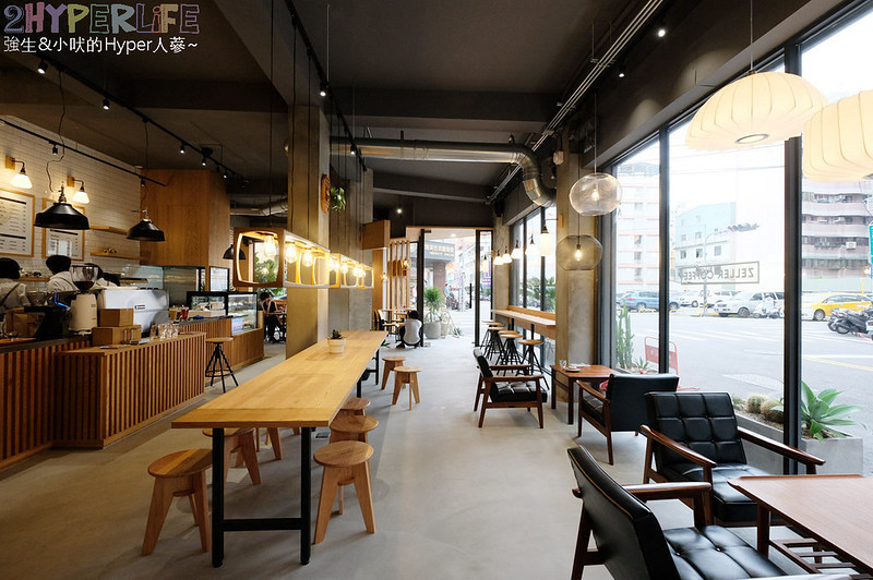 Zeller Coffee,Zeller Coffee & Japancart,台中下午茶,台中南屯咖啡,台中咖啡,台中甜點,台中美食,文青咖啡 @強生與小吠的Hyper人蔘~
