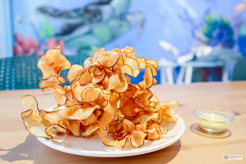 新北三重美食-蓝洋洋 lazy brunch-隐藏在巷弄中的蓝色海洋风格早午餐