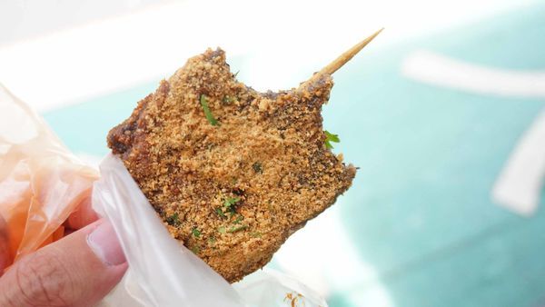 【台北美食】82巷光華豬血糕-網路極推的路邊攤美食