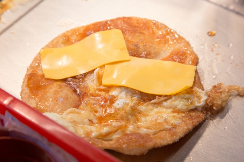 [台南]東區下午茶銅板點心推薦 Boom炸蛋蔥油餅台南仁和店