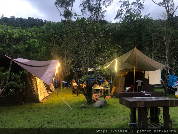 圓圓家第58露-《宜蘭大同》清涼戲水池玩到不想回家，無光害，滿天星空銀河現身超驚喜《溪河木露營區》