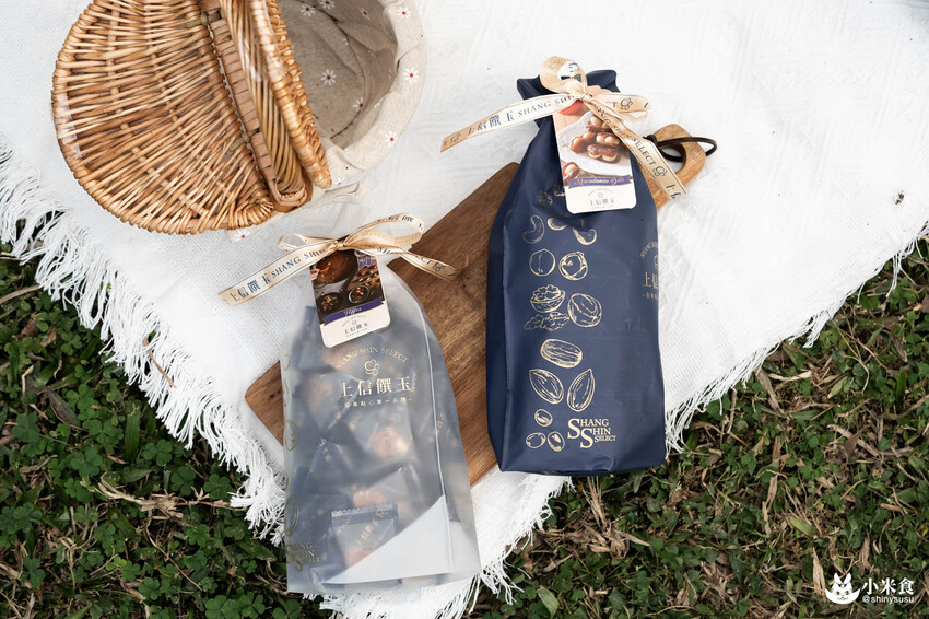 上信饌玉夏威夷豆塔｜花漾春月。不只健康，還豆你開心｜6種口味堅果塔｜台北伴手禮推薦｜健康零食｜母親節禮盒 - 小米食