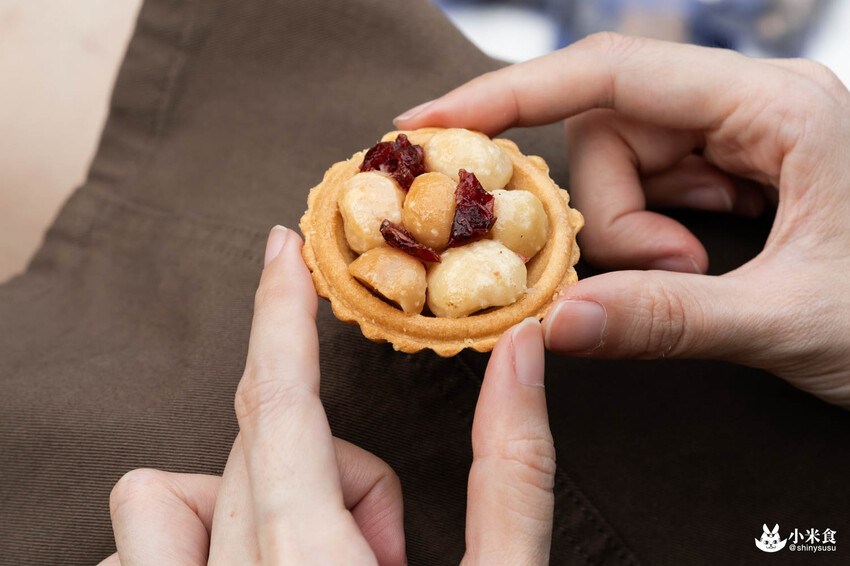 上信饌玉夏威夷豆塔｜花漾春月。不只健康，還豆你開心｜6種口味堅果塔｜台北伴手禮推薦｜健康零食｜母親節禮盒 - 小米食