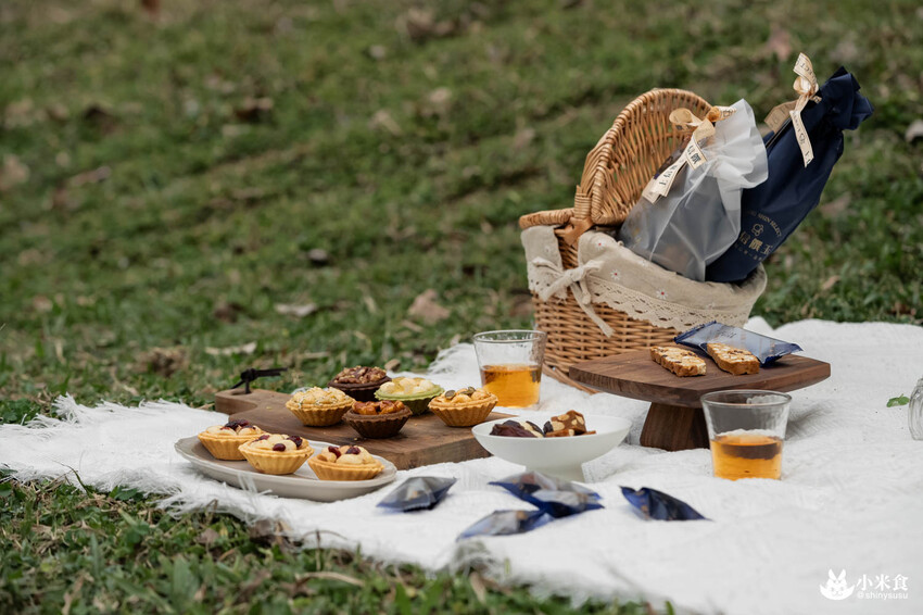 上信饌玉夏威夷豆塔｜花漾春月。不只健康，還豆你開心｜6種口味堅果塔｜台北伴手禮推薦｜健康零食｜母親節禮盒 - 小米食