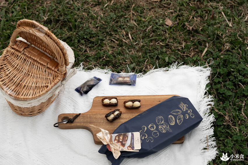 上信饌玉夏威夷豆塔｜花漾春月。不只健康，還豆你開心｜6種口味堅果塔｜台北伴手禮推薦｜健康零食｜母親節禮盒 - 小米食