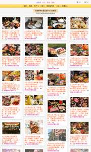 海綿飽飽的鳳梨城堡的美食牆 海綿飽飽的鳳梨城堡的美食牆