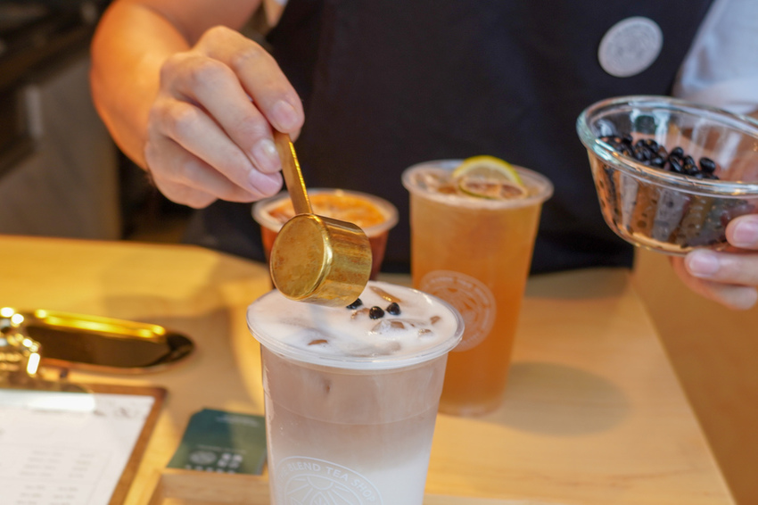 台北大安區 蔚為風尚的手搖飲正悄悄流行！ The Blend Tea Shop 果然好合 手搖飲界的小清新３１.jpg