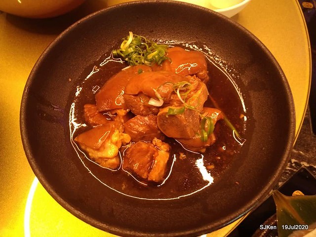 Taiwan seafood hot pot restaurant at Taipei, Taiwan, July 19,2020