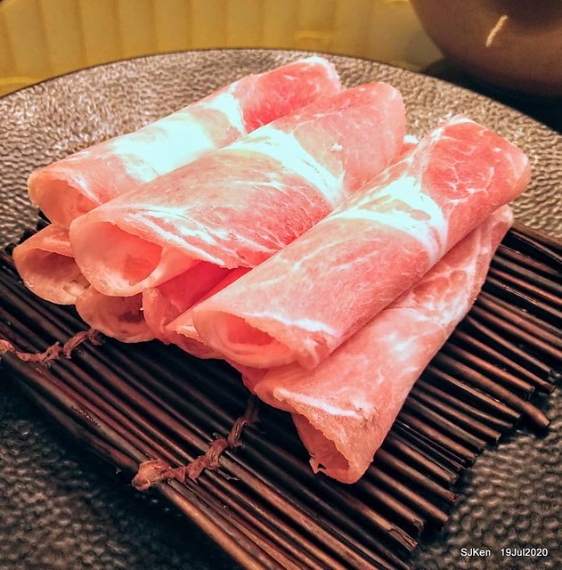 Taiwan seafood hot pot restaurant at Taipei, Taiwan, July 19,2020