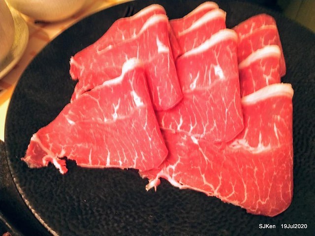 Taiwan seafood hot pot restaurant at Taipei, Taiwan, July 19,2020