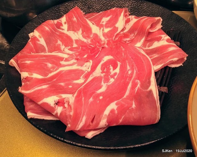 Taiwan seafood hot pot restaurant at Taipei, Taiwan, July 19,2020