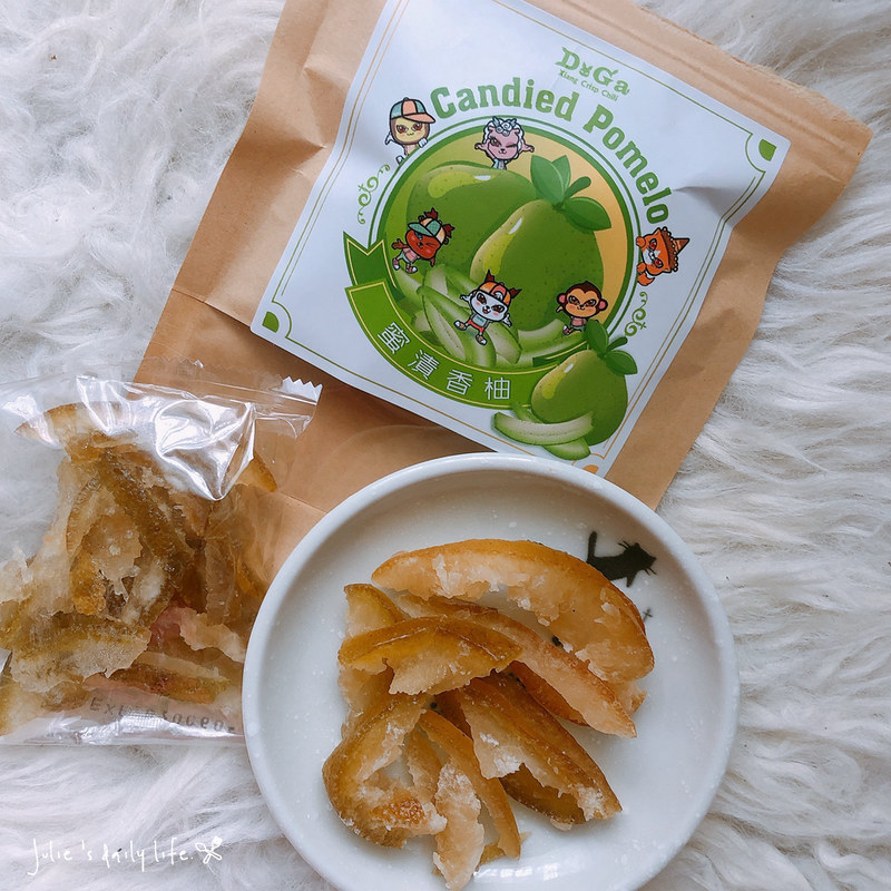 DoGa,DoGa香酥脆椒,伴手禮,台南伴手禮,台南美食,台南零食,團購,團購美食,宅配美食,宅配零食,柚子皮,蒜頭,蜜漬香柚,辣椒,零食,香酥脆椒,香酥蒜粒 @跟著Julie一起走吧