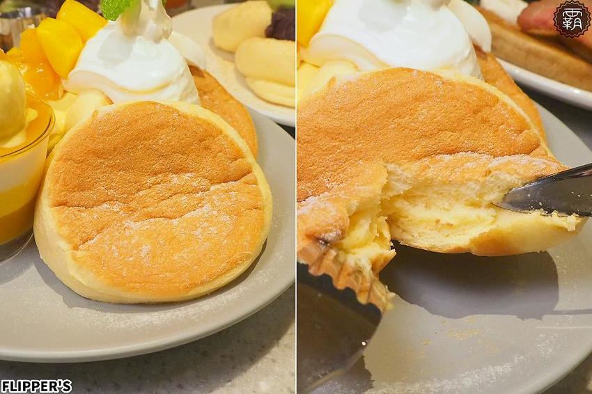 FLIPPER’S奇蹟的舒芙蕾鬆餅台中首店開幕！蓬鬆軟綿的鬆餅，加上濃郁蛋香，芒果限定口味香甜滋味讓人無法擋！