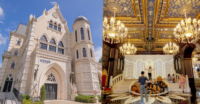 南投埔里景點 妮娜巧克力夢想城堡,超美的城堡搭上萬聖節氣氛讓人瘋狂拍照,南投一日遊景點