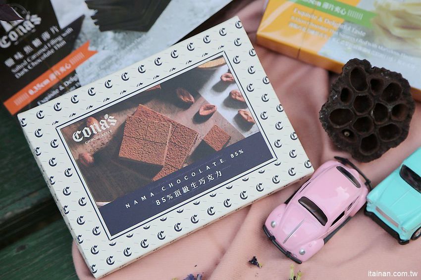 宅配美食伴手禮|精品巧克力『CONAS CHOCOLATE妮娜巧克力』榮獲世界巧克力大賽的好吃手工巧克力!浪漫情人節禮、新春年節送禮首選! - 台南好Food遊