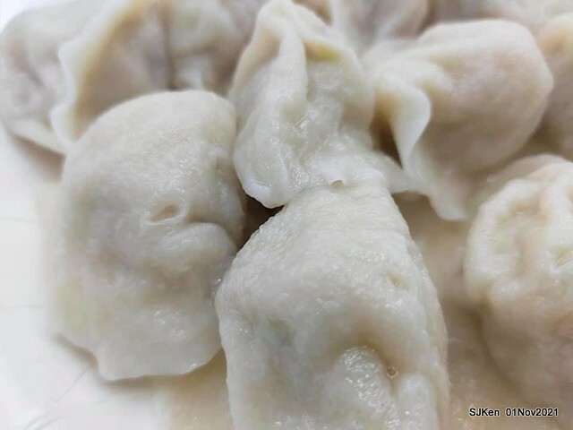 「二毛餃子館」(Dumping store ), Taipei, Taiwan, SJKen, Nov 1, 2021.