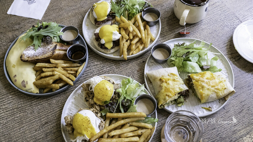 貳樓-公益店 SECOND FLOOR CAFE 美式風格氛圍 早午餐許擇性多…讓人好糾結!