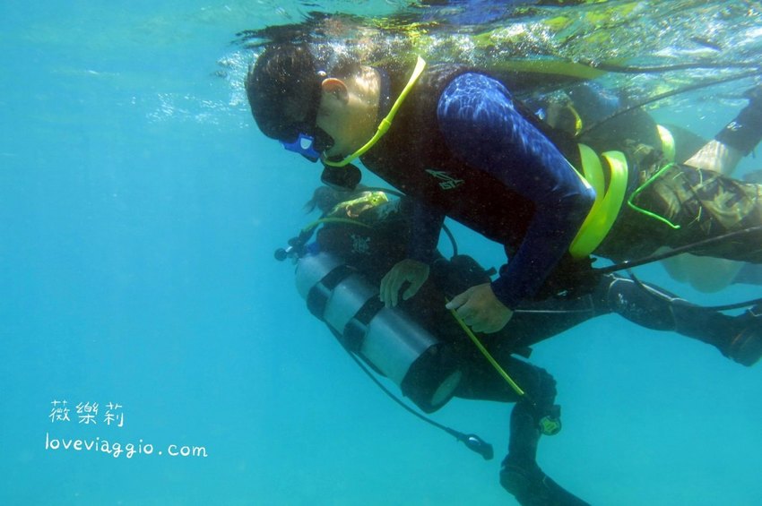 HUKA,PIDC 澎湖國際潛水中心,潛水教學,潛水課程,澎湖景點,澎湖潛水,美人魚裝,體驗潛水 @薇樂莉 Love Viaggio | 旅行.生活.攝影
