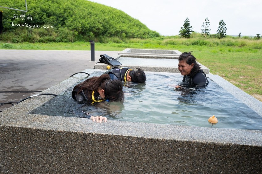 HUKA,PIDC 澎湖國際潛水中心,潛水教學,潛水課程,澎湖景點,澎湖潛水,美人魚裝,體驗潛水 @薇樂莉 Love Viaggio | 旅行.生活.攝影