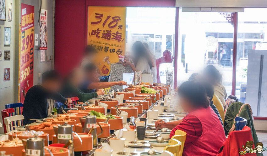 高雄首間 湯旺麻辣回轉火鍋-高雄總店，新奇有趣迴轉鍋物料自取 x 平價火鍋吃到飽 - 跟著尼力吃喝玩樂＆親子生活