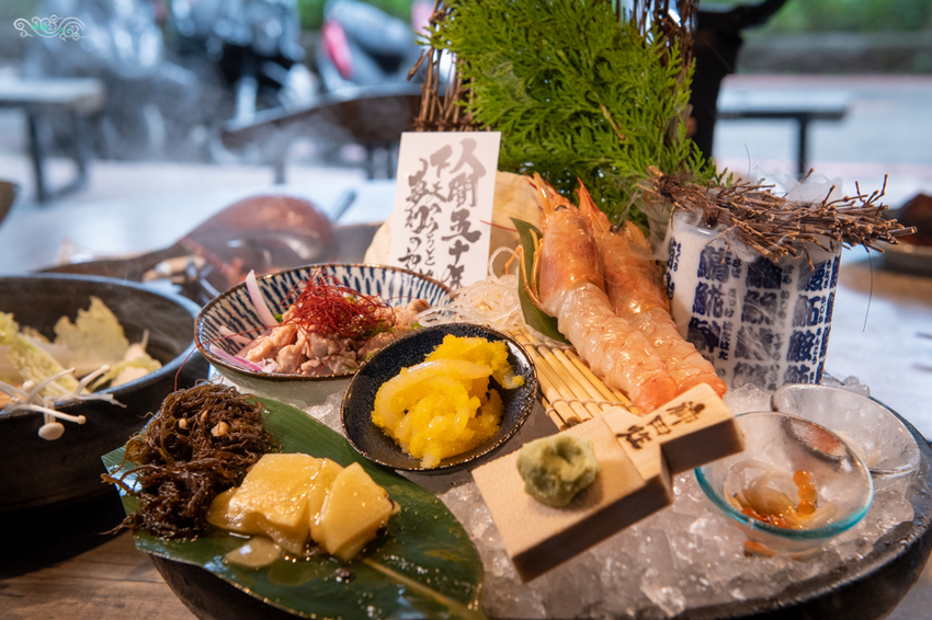 新竹無菜單料理》山上走走 日式無菜單海鮮鍋物 - 千元超值無菜單生猛海鮮火鍋 活體波士頓龍蝦 X A5和牛 X 松露龍蝦雜炊粥 - 時空幻境 凌雲江海清