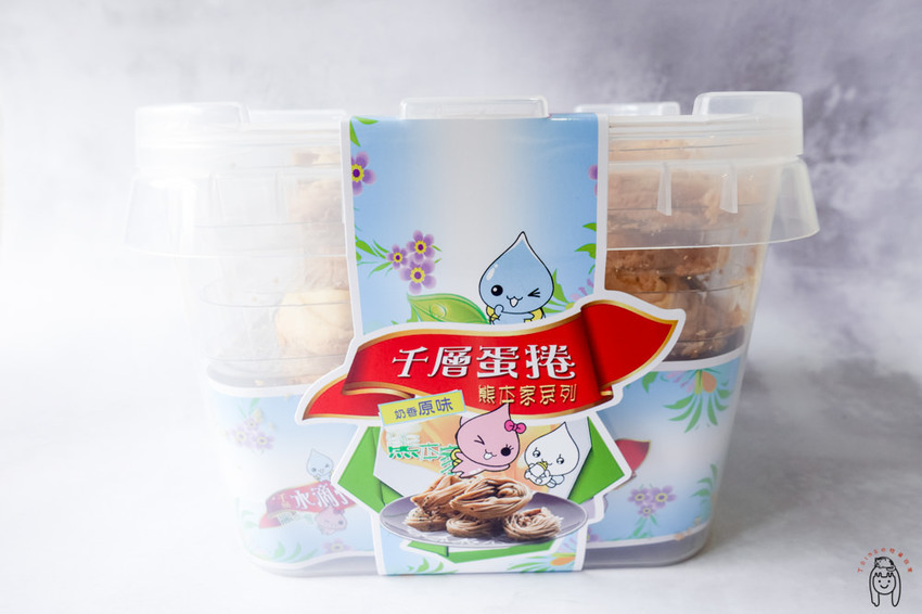 團購宅配美食 「熊本家」的水滴型千層蛋捲,有兩種口味,適合送禮或當下午茶點心。 - 丁Dingの吃貨日常