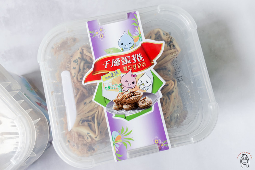 團購宅配美食 「熊本家」的水滴型千層蛋捲,有兩種口味,適合送禮或當下午茶點心。 - 丁Dingの吃貨日常